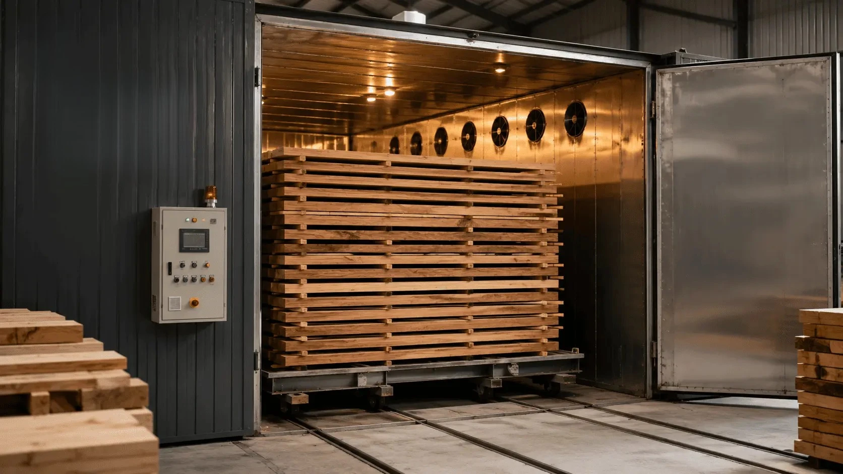 Mesin Oven Kayu Kiln Dry